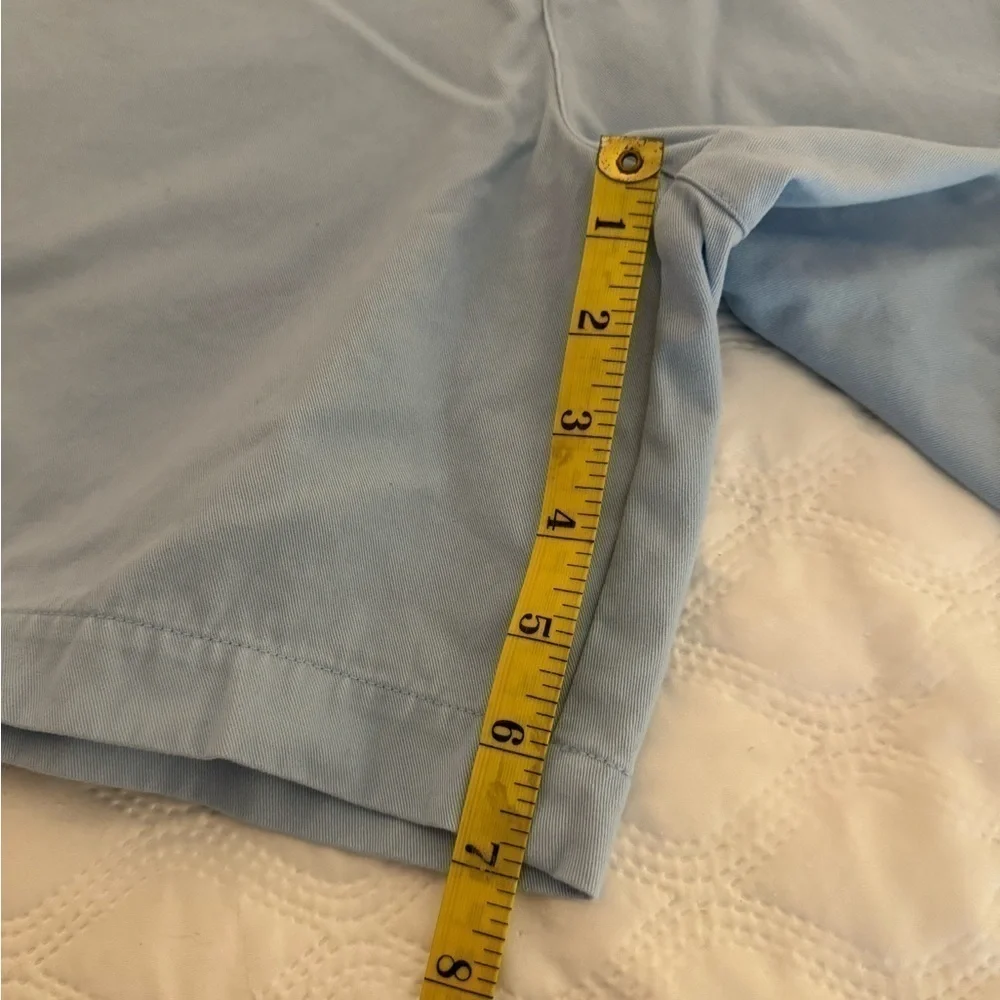 Coast Pawleys Twill chino shorts. Light blue  7”. Size 38